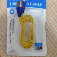 کابل شارژ و انتقال دیتا چراغ دار طرح لبخند