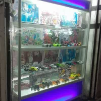 تعدای ویترین و قفسه