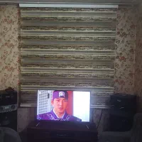 پرده زبرا جفت در حد نو