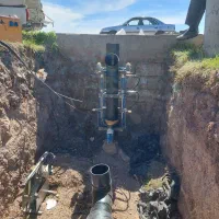 جوش کاری لوله پلی اتیلن از سایز ۶۳ تا ۱۶۰