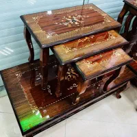 جلومبلی و عسلی معرق کد k1|مبلمان خانگی و میز عسلی|چهاردانگه (تهران), |دیوار