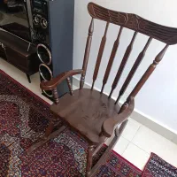 صندلی تاب تابی چوب راش
