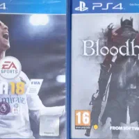 دیسک بازی bloodborne و فیفا ۱۸ برای ps4 و ps5