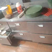 گریل همراه با فریزر زیر گریل ۶ کشوی