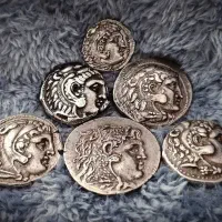 شش عدد سکه قدیمی