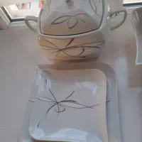 سرویس چینی ۱۲نفره|ظروف سرو و پذیرایی|رشت, باهنر|دیوار