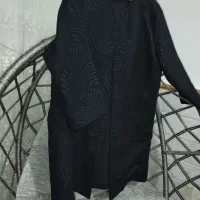 مانتو کتی مشکی سایز بزرگ تا۵۰