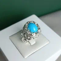 انگشتر فیروزه پاک نیشابور کد ۲۰۶۶