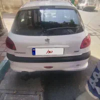 ۲۰۶ سفید مدل۹۶ تیپ ۵|خودرو سواری و وانت|تهران, شهرک فردوس (حسینی)|دیوار