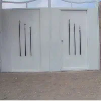 فروش درب حیاط دست دوم در حد نو