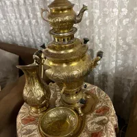 سرویس سماور طلایی