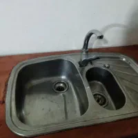 کابینت ،سینک ظرفشویی وشیر اهرامی