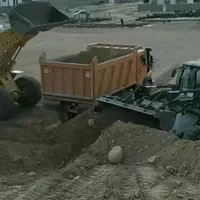 بیل بکهو و پخش شن و ماسه نخاله|خدمات حمل و نقل|رامسر, |دیوار