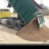 ماسه شن سنگ دهچرخ کمپرسی وتریلی|خدمات حمل و نقل|اهواز, کیانشهر|دیوار