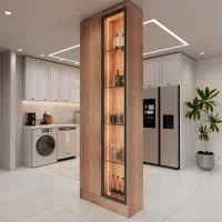 ساخت و اجرا کابینت کمد دیواری تخت کمجا تی وی وال