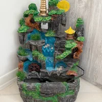 آبنما با نورپردازی جنس فایبر گلس