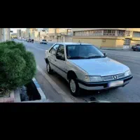 پژو405 نقره‌ای دوگانه کارخانه مدل 1396|خودرو سواری و وانت|بیرجند, |دیوار