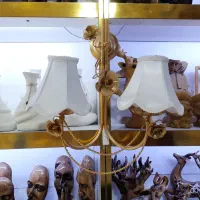 جادستمالی گرافیکی اکسسوری مینیمال شلف بوفالو قوچ|حراج|قم, زاویه|دیوار