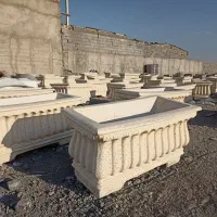 همانتوس گلدان بتنی مستطیل فلاور باکس|مصالح و تجهیزات ساختمان|تهران, چیتگر شمالی|دیوار