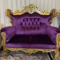 مبل سلطنتی ۷ نفره (درحدنو)|مبلمان خانگی و میز عسلی|خلخال, |دیوار
