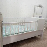 تخت خواب کودک نوجوان|تخت و سرویس خواب|دزفول, |دیوار