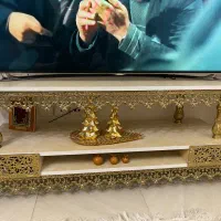 میز تلویزیون برنجی