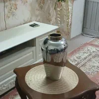 گلدان شیشه ای باطرح ساده