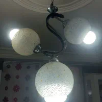 دو عدد لوستر سه حبابی|لوستر و چراغ آویز|تهران, طرشت|دیوار
