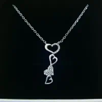 گردنبند نقره نو با تخفیف ویژه