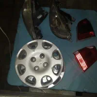 چراغ جلو2عدد وعقب 206دوعددوچهارعددقالپاق|قطعات یدکی و لوازم جانبی|مشهد, کلاهدوز|دیوار