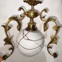 لوستر برنز|لوستر و چراغ آویز|تبریز, |دیوار