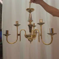 لوستر ۶ شعله ۲ عدد ست هر عدد