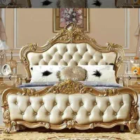 سرویس خواب چوبی ۵ گل