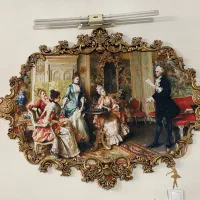 تابلو فرانسوی مخمل