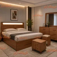 تخت خواب آرنا / رنگ بندی/ فروشگاه تخت و تشک آرام
