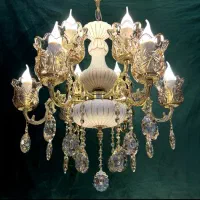 لوسترالماسی درخش برنجی۴+۴+۲ سرپیچ خورشیدیre47