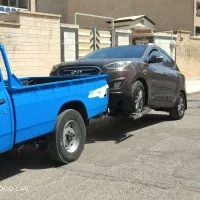 یدک کش چرخگیر خودروبر جرثقیل امداد خودرو ۲۴ ساعته