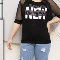 تاپ آستین توری