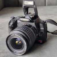 Canon EOS 350 D (Rebel XT) به همراه کلی تجهیزات|دوربین عکاسی و فیلم‌برداری|تهران, فرحزاد|دیوار