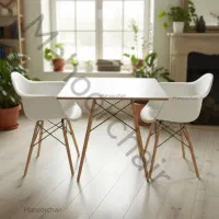 میز و صندلی دو نفره طرح دنیز
