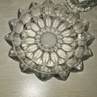 سرویس کریستال ۱۲ نفره و دو قندان و ۳ تا کاسه آش|ظروف سرو و پذیرایی|قرچک, مهدیه|دیوار