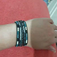 دستبند چرم طبیعی نصف قیمت همه جا نو