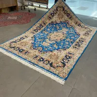 فرش دستباف ۵۰ رج سالاری تبریز چله و گل ابریشم|فرش|کرج, مشکین‌دشت|دیوار