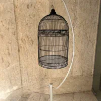 قفس پرنده پایه دار فلزی|لوازم جانبی حیوانات|ری, شهرری|دیوار