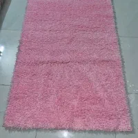 فرش شگی آکبند رنگ صورتی