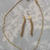 گوشواره و پلاک زنجیر، زنجیر بریده شده