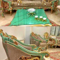 مبل بنیتا سلطنتی 505بهدیس استیل خرچنگی زاهدان|مبلمان خانگی و میز عسلی|زاهدان, |دیوار