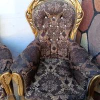 مبل سلطنتی 9 نفره فقط 8/800|مبلمان خانگی و میز عسلی|نیشابور, عدالت|دیوار