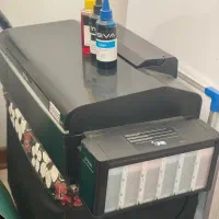 پرینتر رنگی Epson L805 بسیار تمیز + کارتن و رنگ