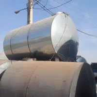 تانکر آب گالوانیزه مخزن گازوئیل منبع فلزی|مصالح و تجهیزات ساختمان|کرج, اتمسفر|دیوار